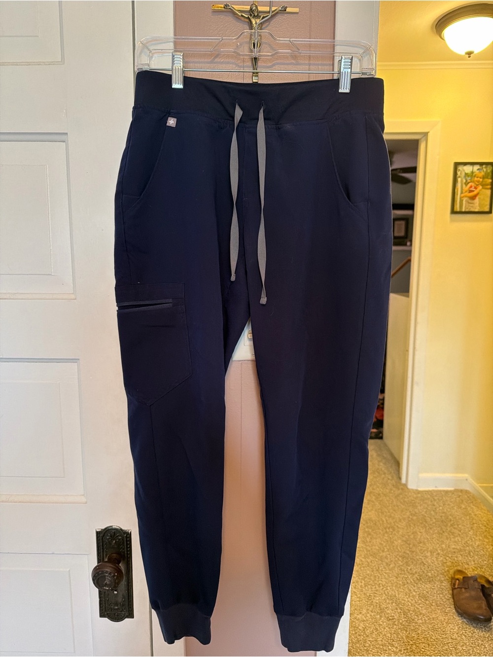 Figs womens Navy Drawstring Joggers